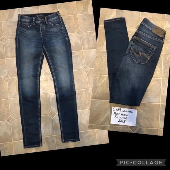 Silver Jeans Denim - Silver Aiko High Skinny Jeans